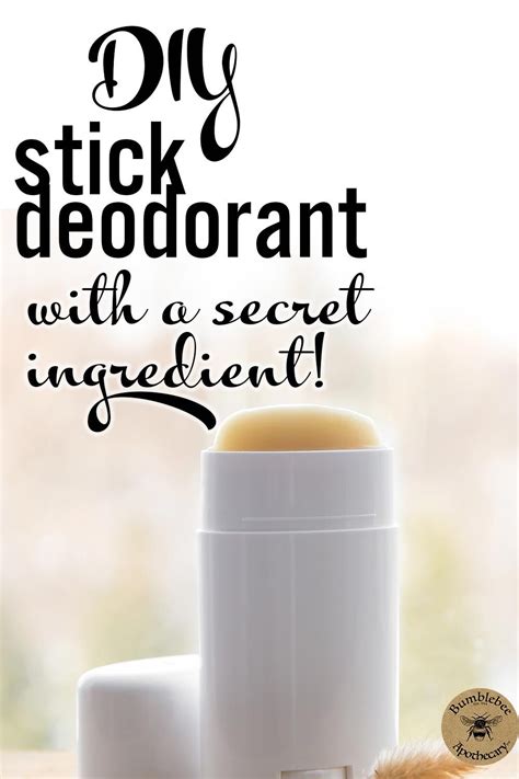 make your own antiperspirant.